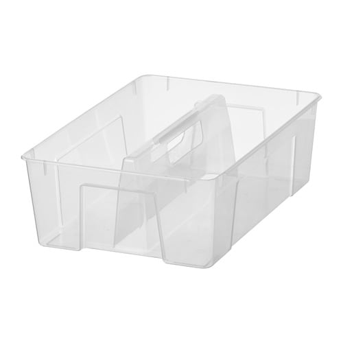 宜家samla 薩姆拉 盒子 透明 56x39x28 厘米 45 公升 ikea